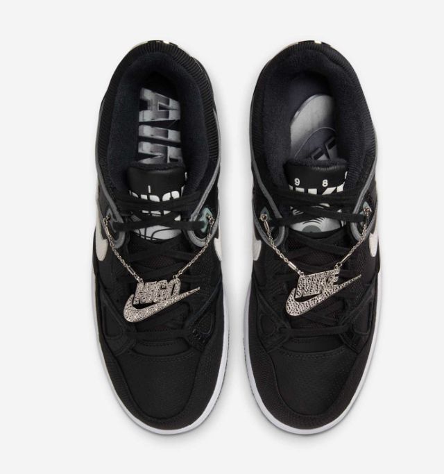 Nigo x 耐克AF3」联名明天发售！九游会网站中国Snkrs上架！黑鳄鱼皮「(图2)
